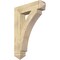 Ekena Millwork Thorton Arts & Crafts Rough Sawn Bracket, Douglas Fir, 6"W x 28"D x 40"H BKT06X28X40THR03RDF - alternate 1